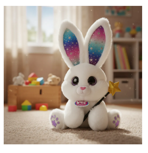 ✨ Conejito Mágico  — El Peluche Que Hace Brillar La Imaginación ✨